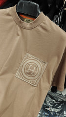 Hermes 1:1 Grade Oversized Crew Neck Tshirt