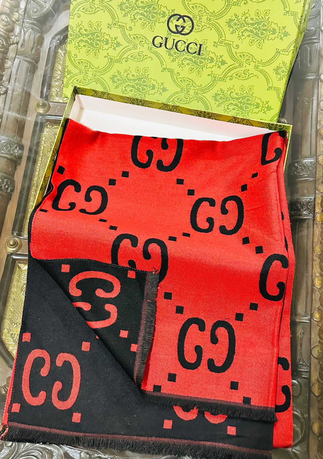 Gucci Women's Scarf with Box