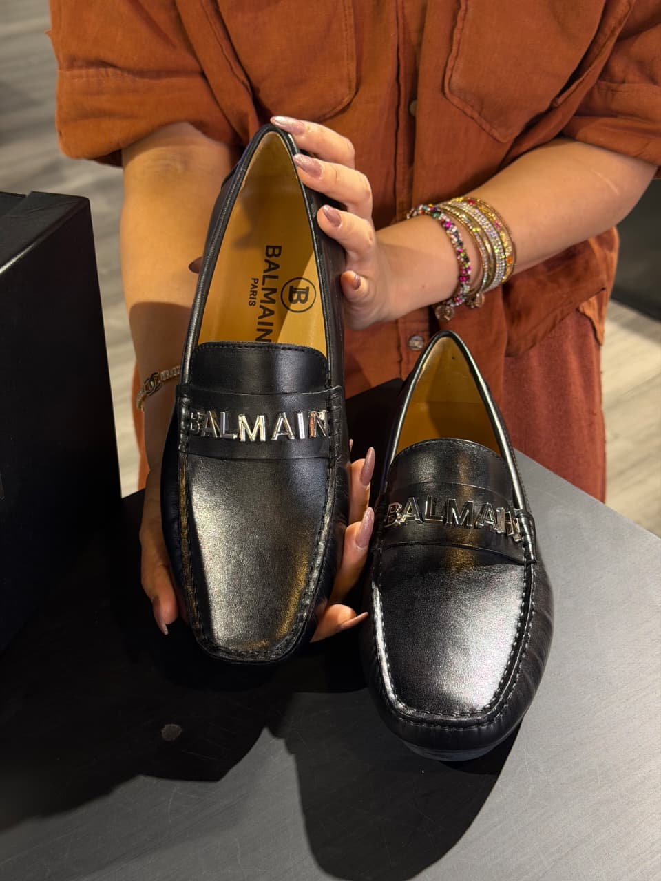 Balmain Leather Shoe