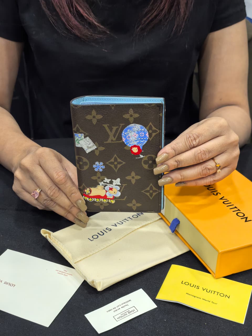 Louis Vuitton Passport wallet with box