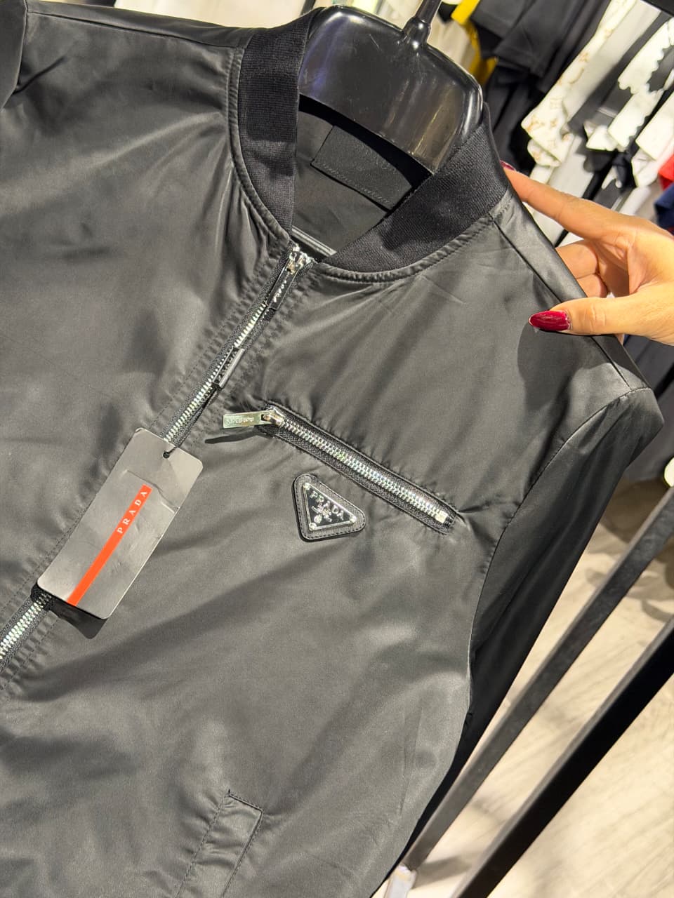 Prada High End Wind Breaker Jacket