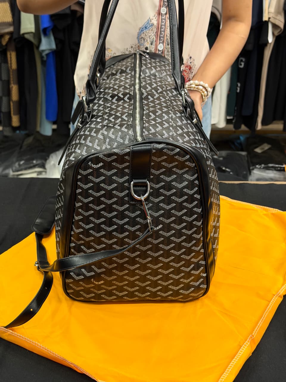 Goyard High End Duffel Gym Bag