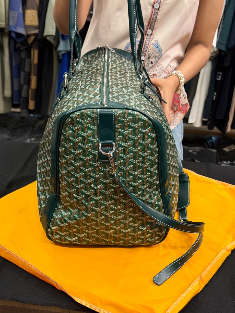 Goyard High End Duffel Gym Bag