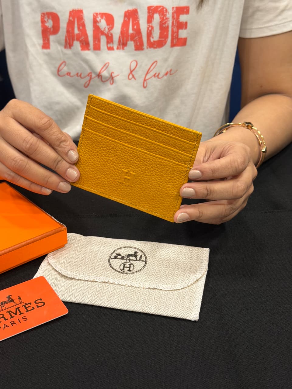 Hermes High End Card Holder with Box