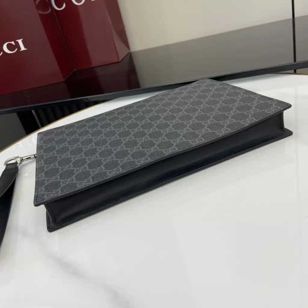 Gucci 1:1 Leather Super Premium Grade Men's Pouch