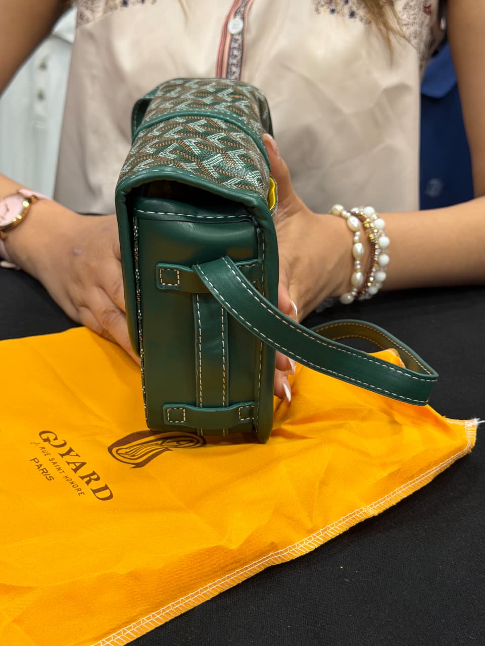Goyard Pouch Bag