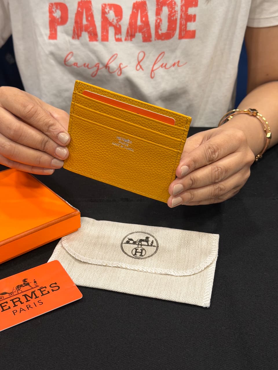 Hermes High End Card Holder with Box