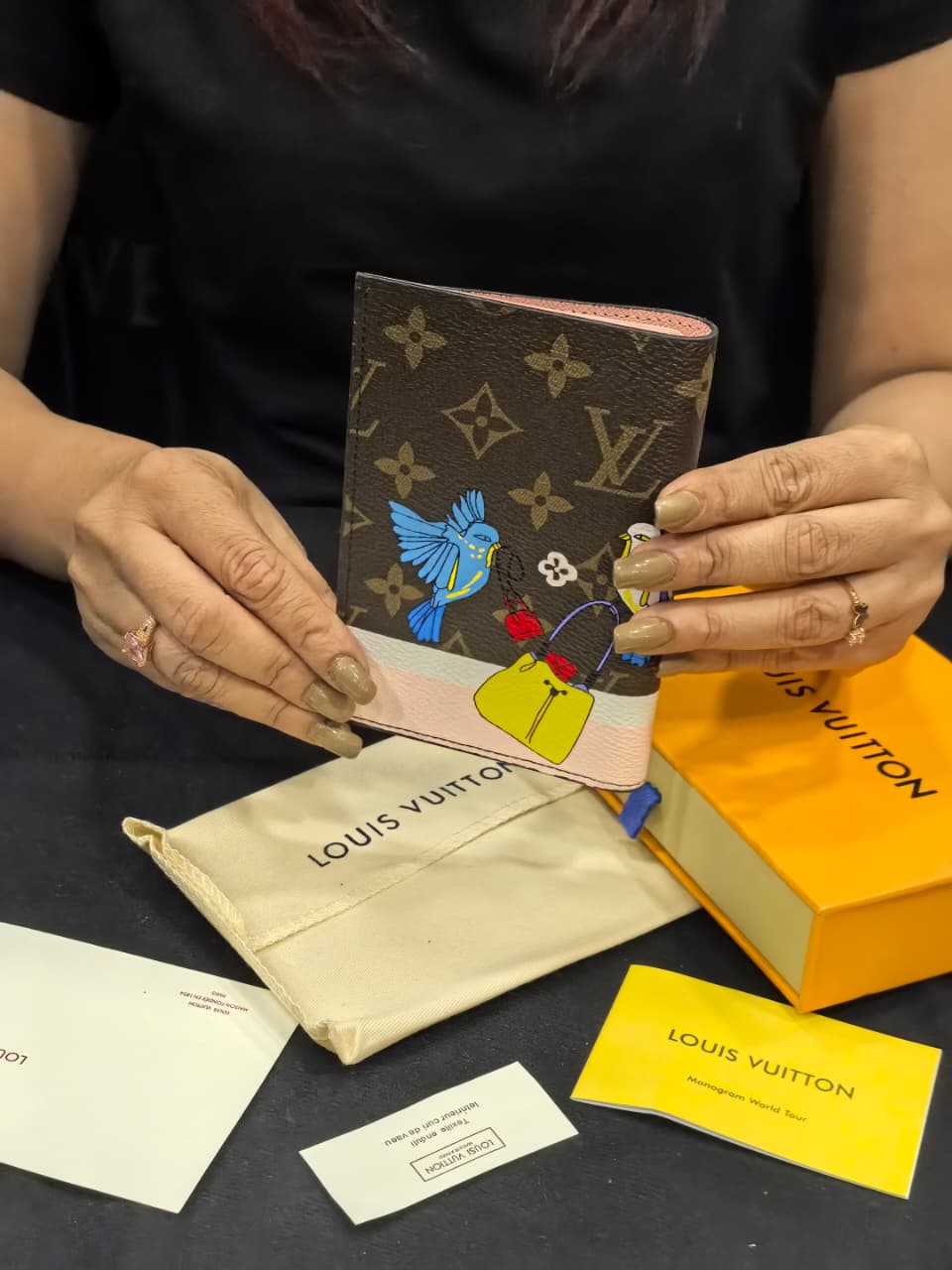 Louis Vuitton Passport wallet with box