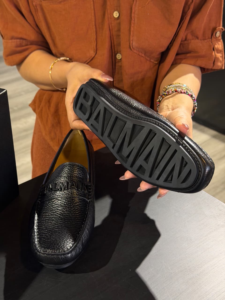 Balmain Leather Shoe