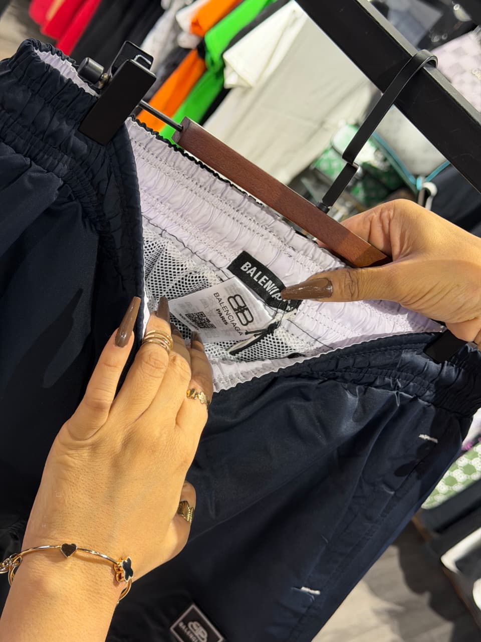 Balenciaga High End Swim Shorts