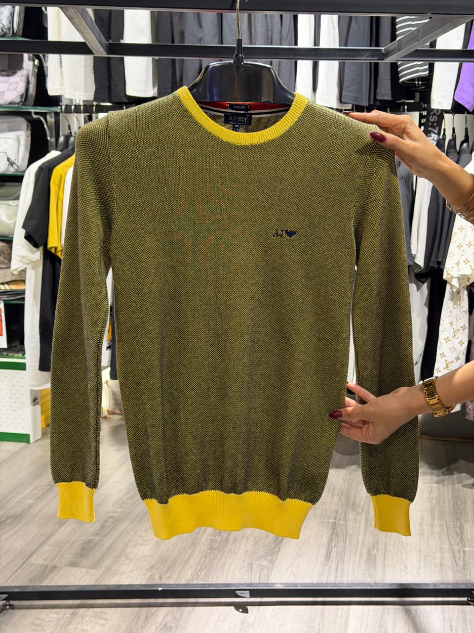 Armani Knitwear Sweatshirt