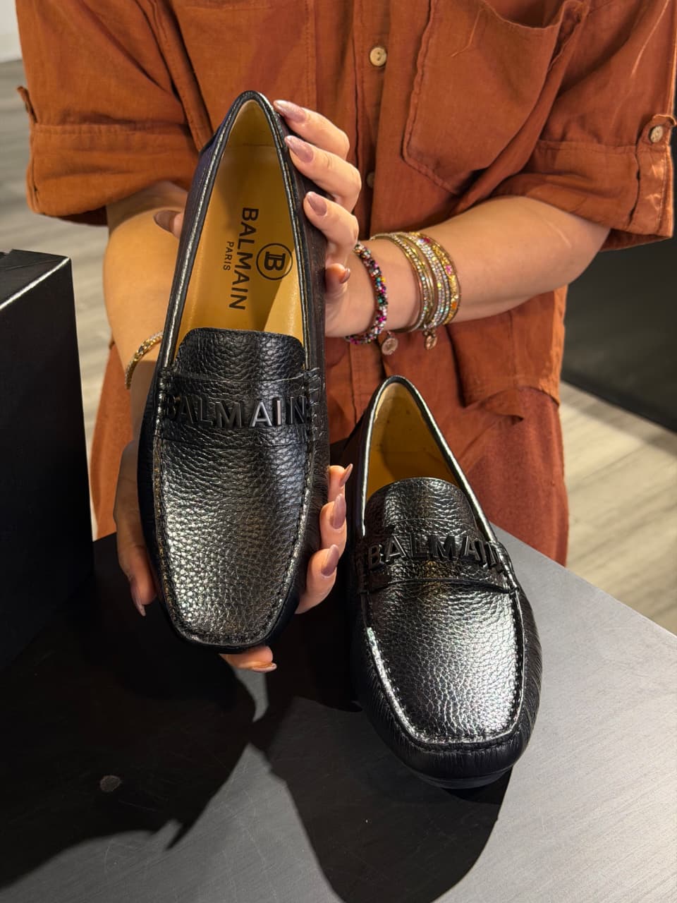 Balmain Leather Shoe