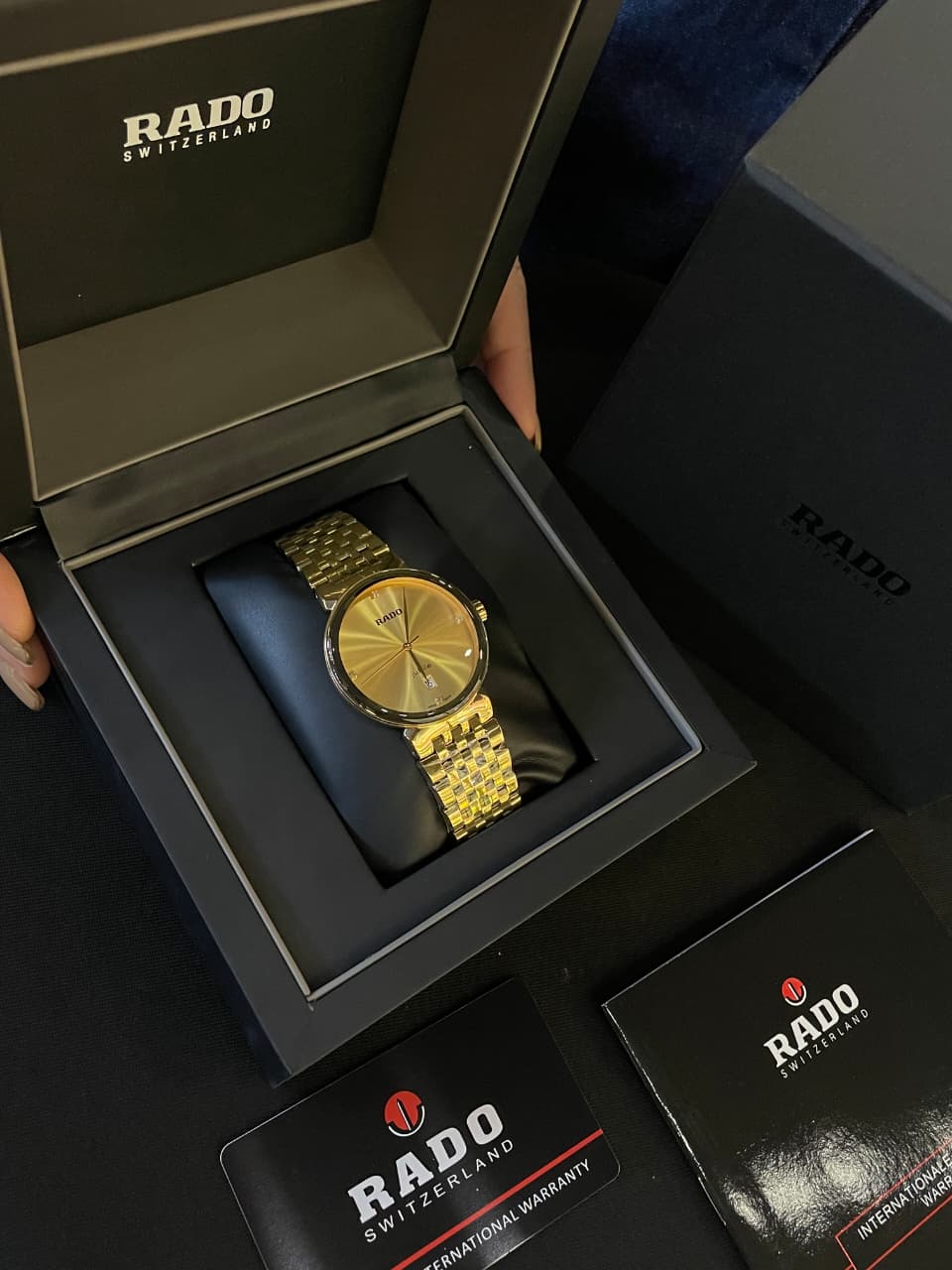 Rado Watch with Complete Box Packing