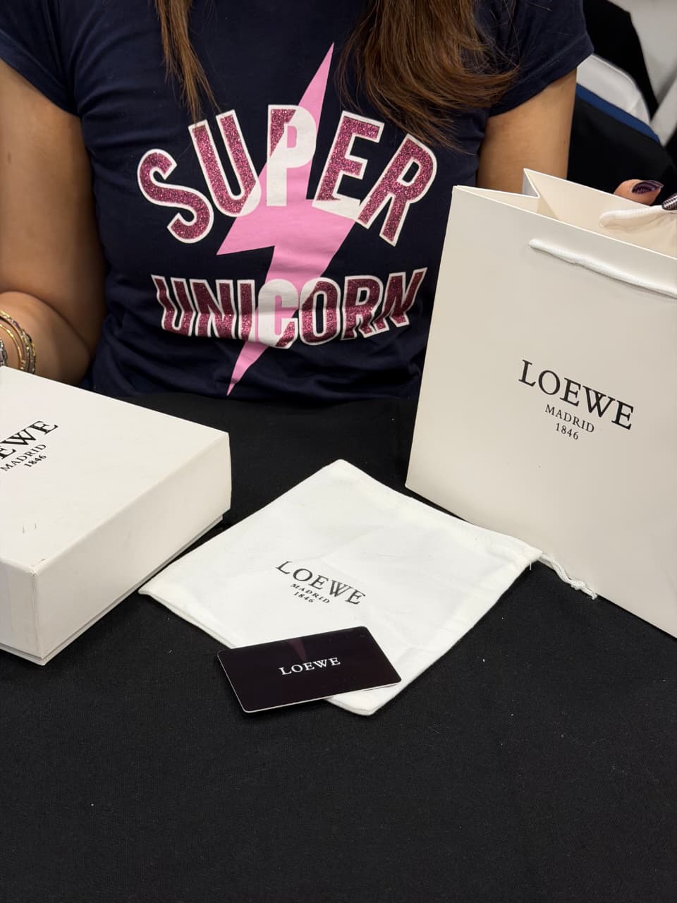 Loewe 1:1 Grade Genuine Leather Women's Belt with Complete Box Packaging