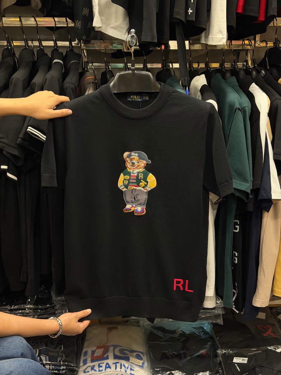 Ralph Lauren Polo Bear 1:1 Grade Knitwear Tshirt