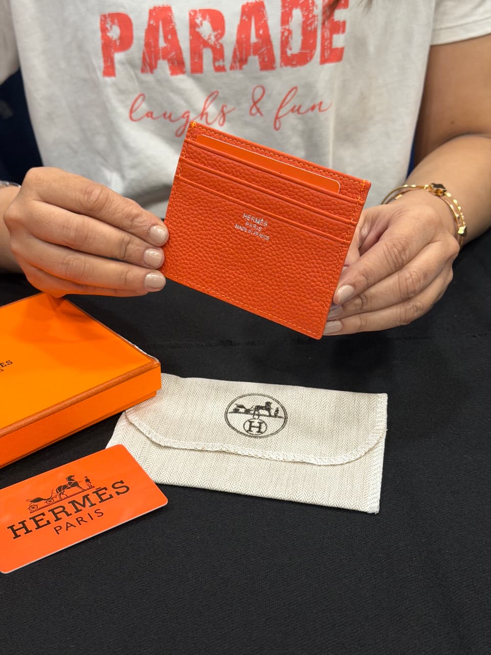 Hermes High End Card Holder with Box