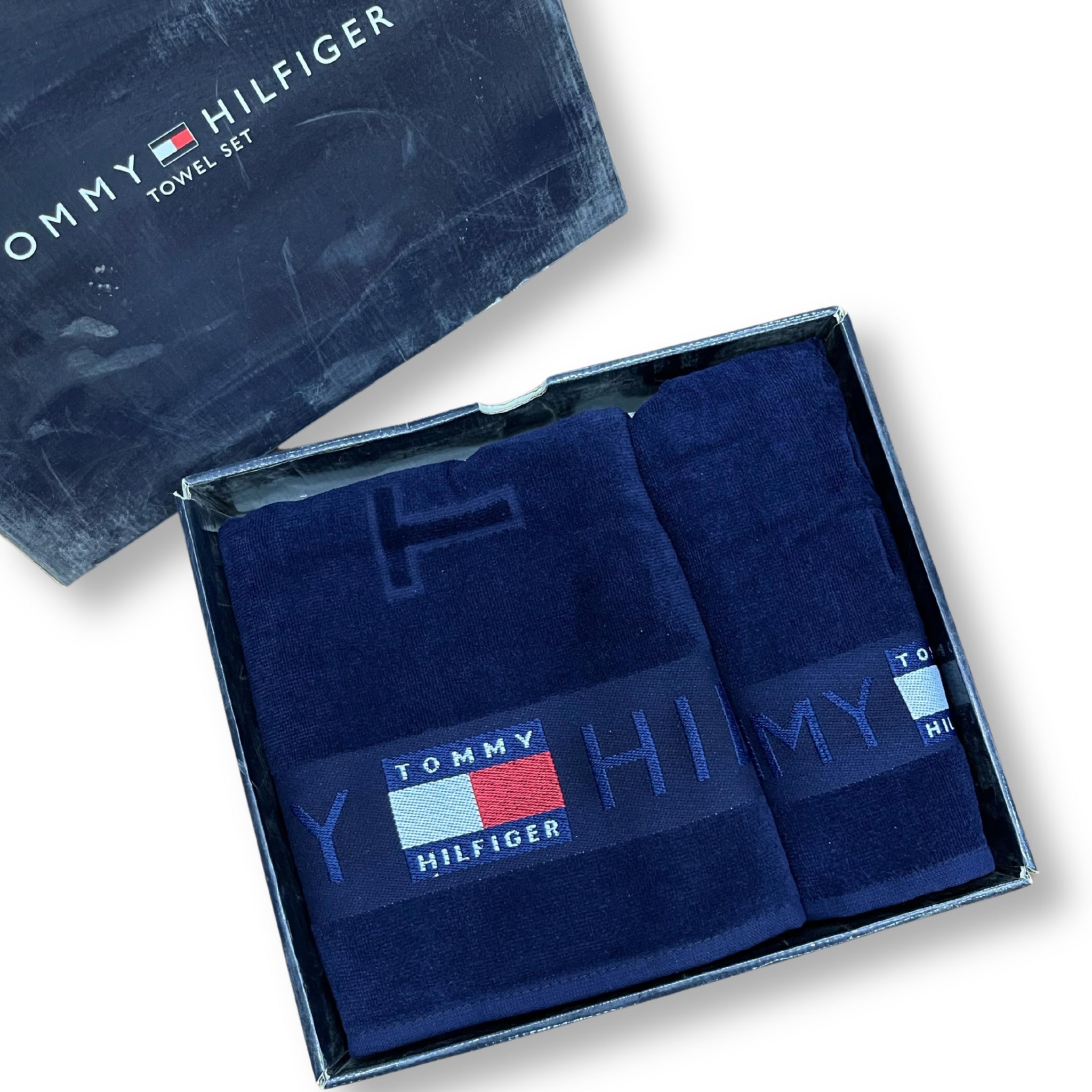 TOMMY HILFIGER Towel Set With Box
