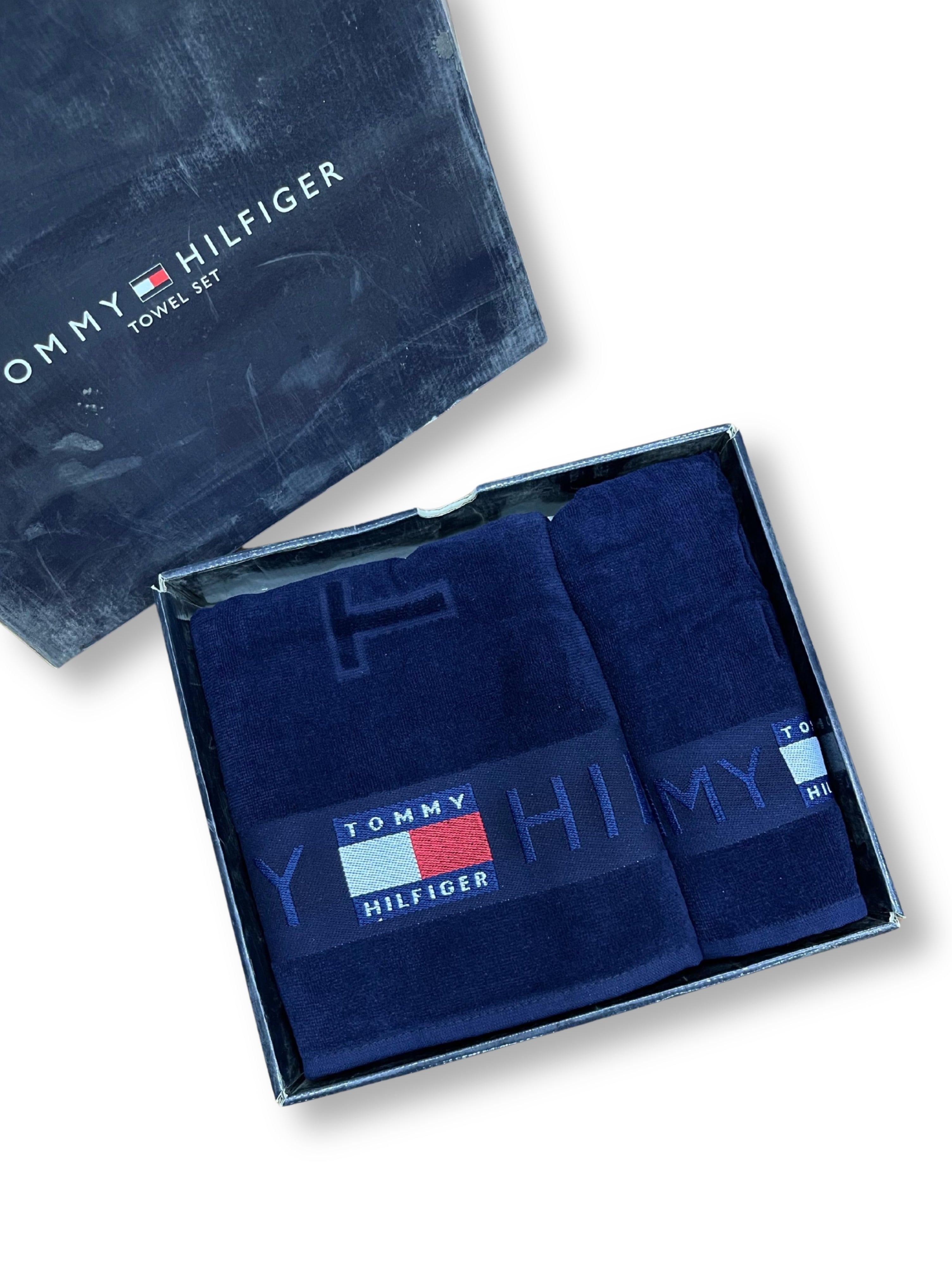 TOMMY HILFIGER Towel Set With Box