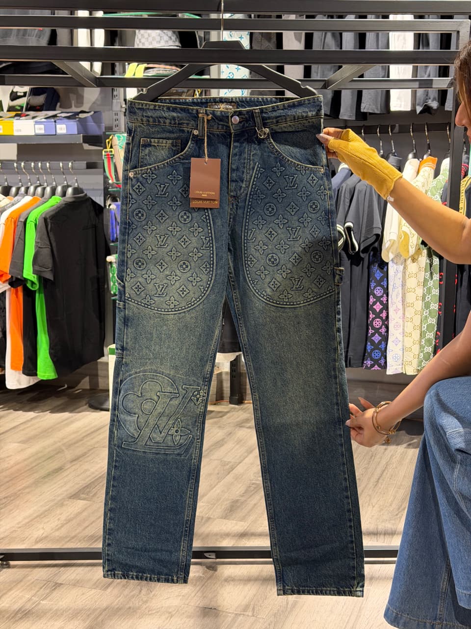 Louis Vuitton Baggy Jeans