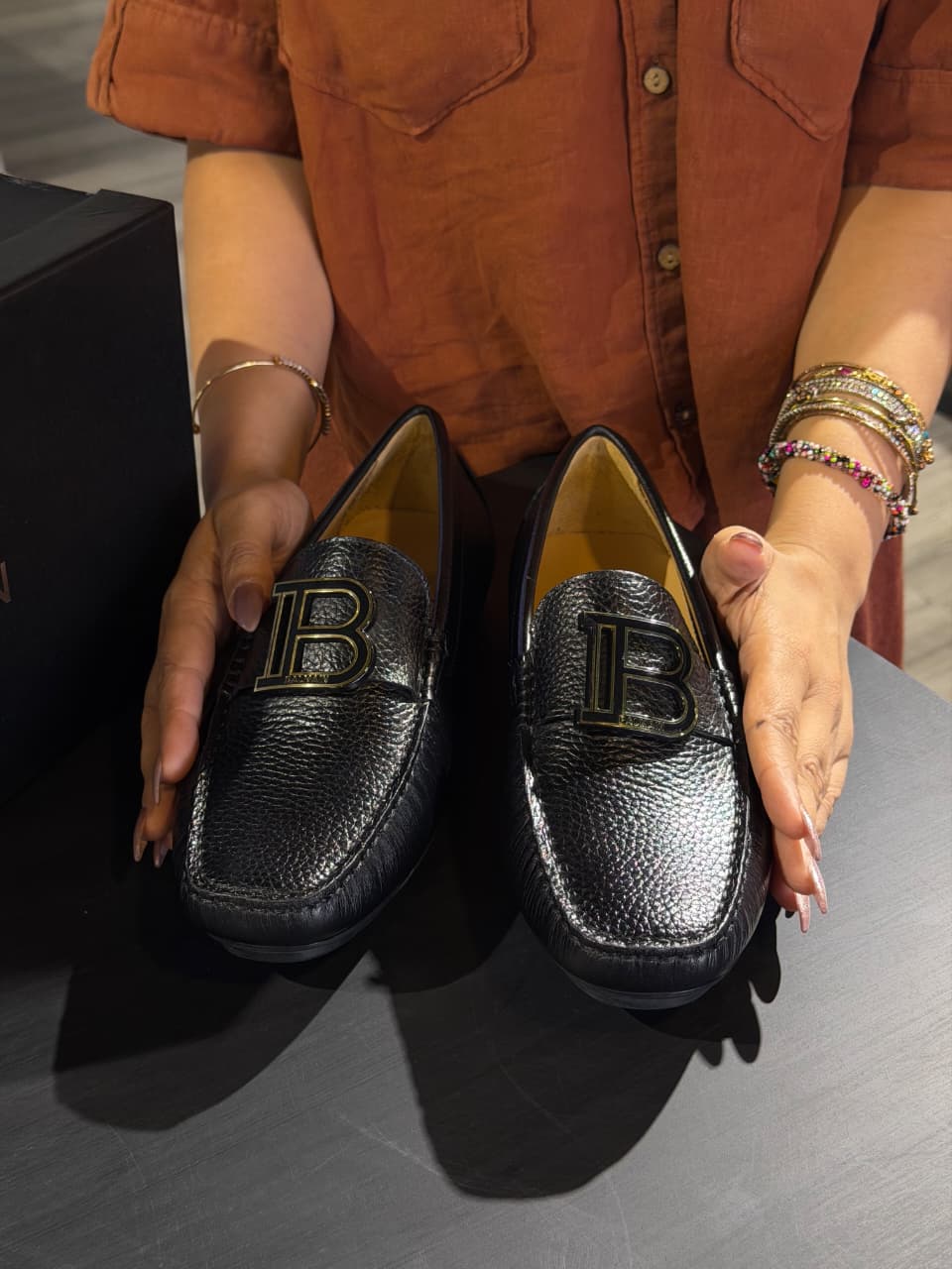 Balmain Leather Shoe