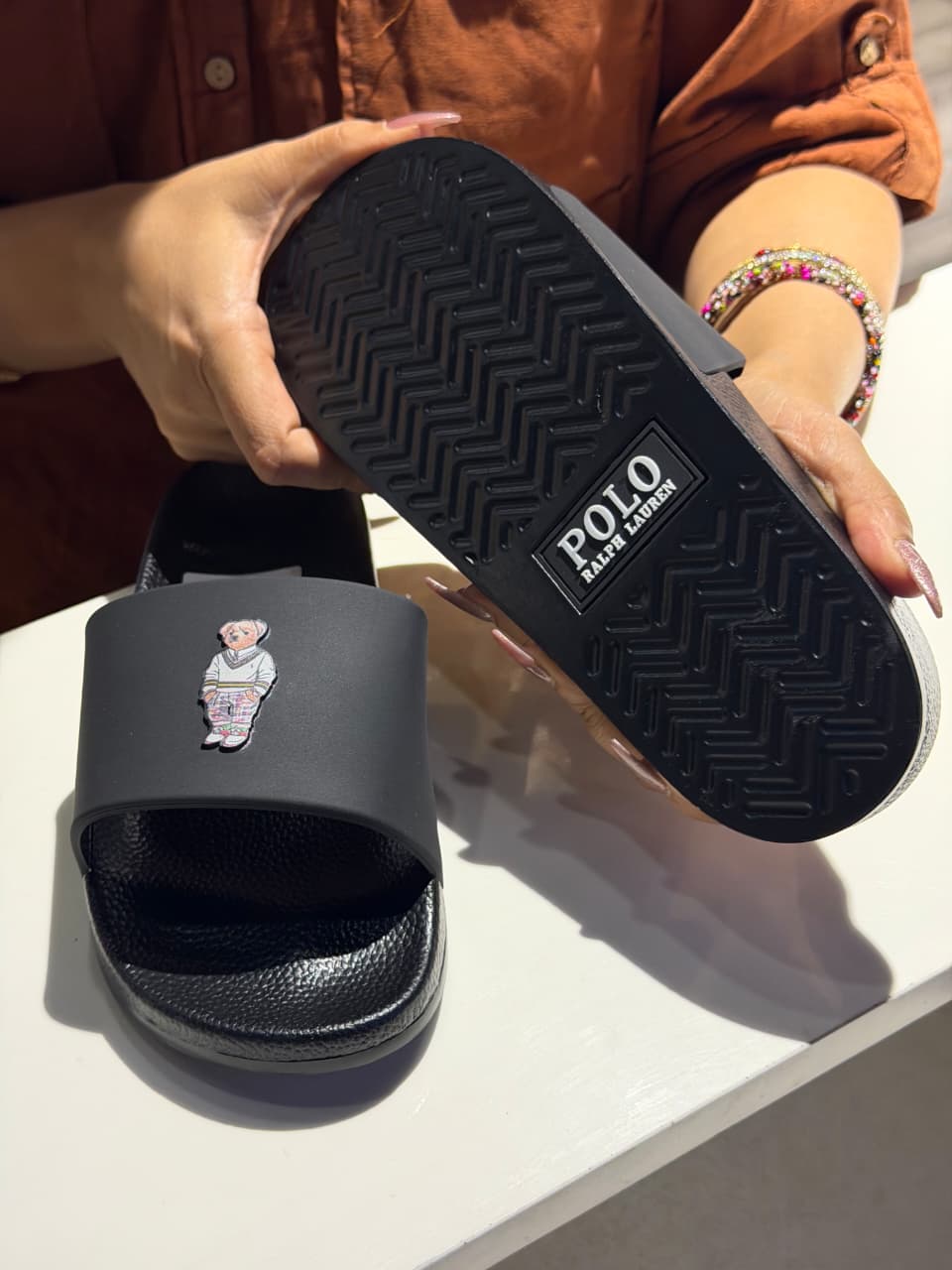 Ralph Lauren Polo Bear Slides