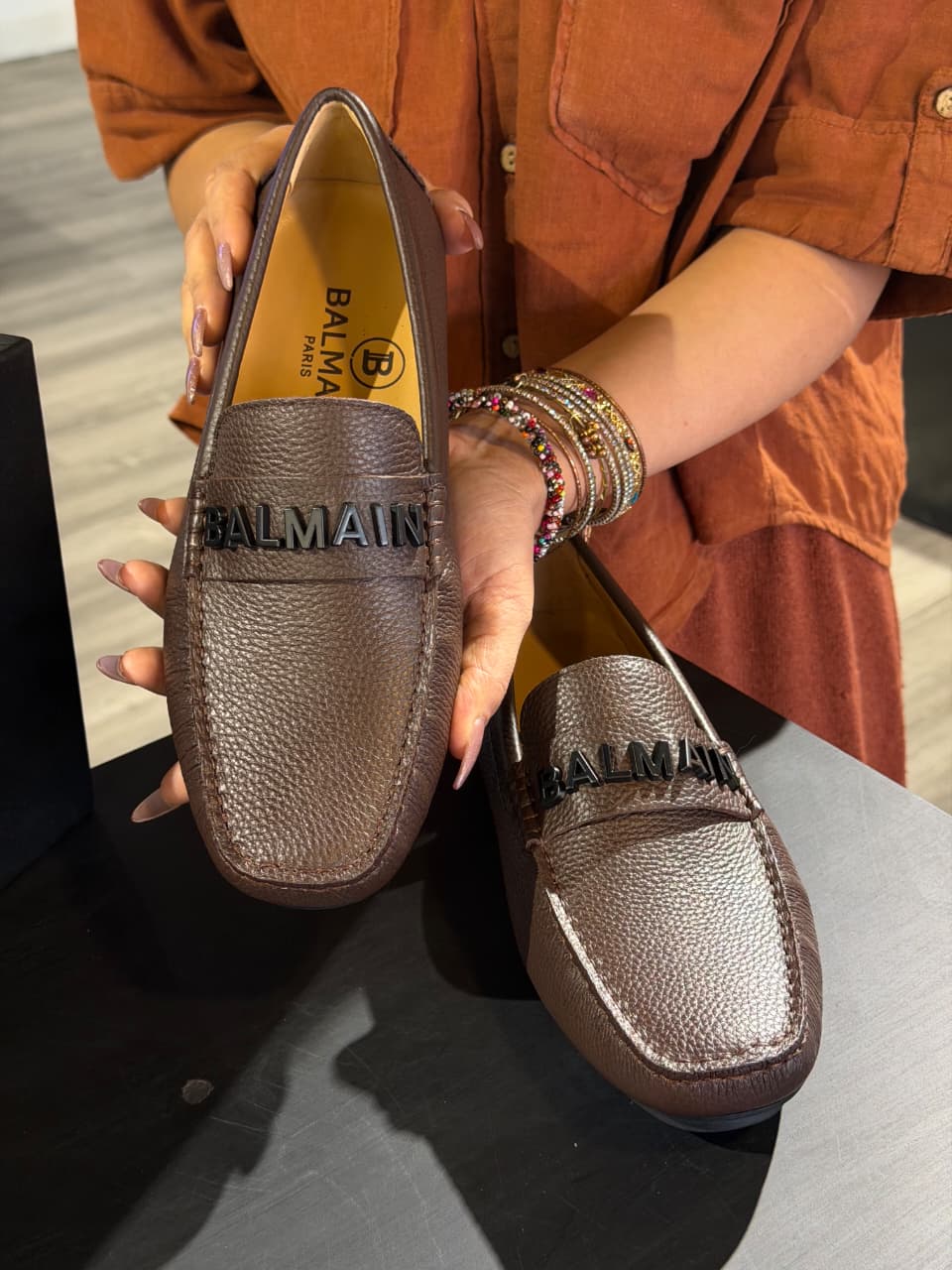 Balmain Leather Shoe