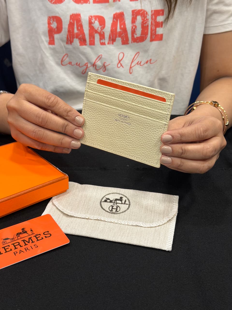 Hermes High End Card Holder with Box