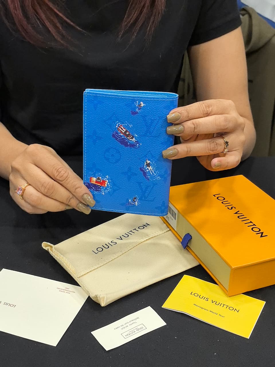 Louis Vuitton Passport wallet with box