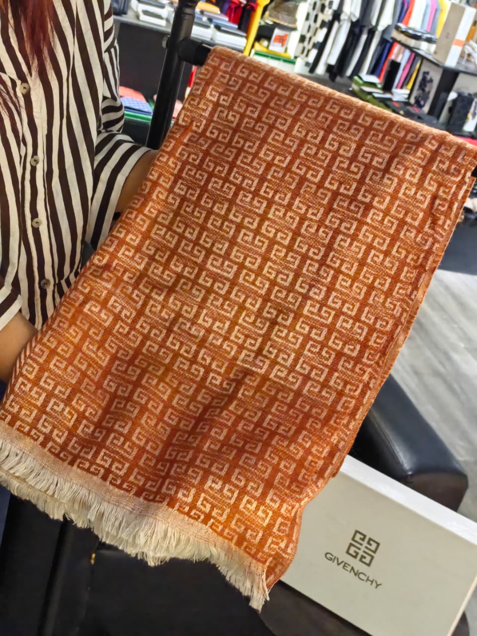 Givenchy Women's Stole/Scarf for Winter with Box