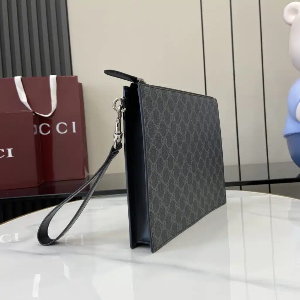 Gucci 1:1 Leather Super Premium Grade Men's Pouch