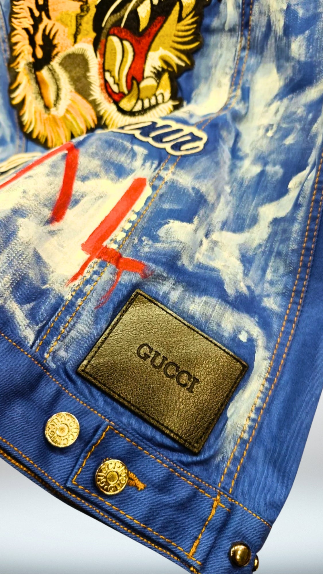 Gucci 1:1 Grade Denim Jacket