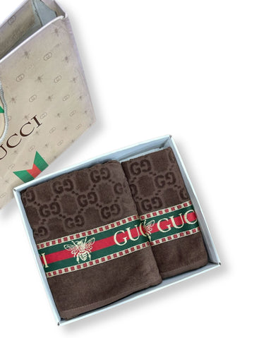 GUCCI Towel Set With Box