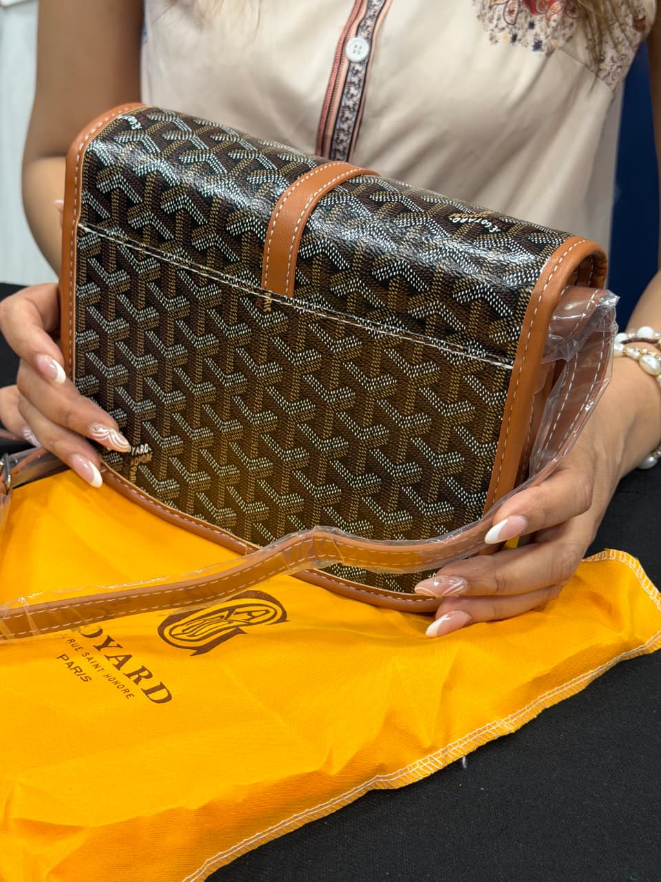 Goyard Pouch Bag