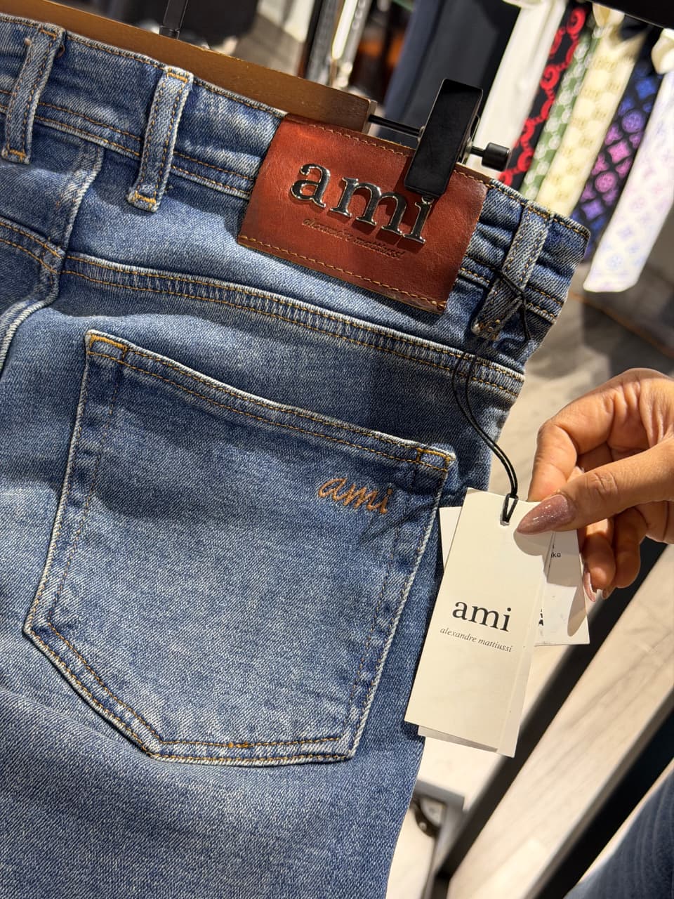 Ami 1:1 Super Premium Grade Denim Jeans