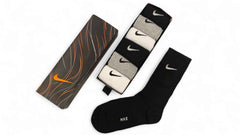 Nike Scented Crew Socks- Pack of 6 - Original Made In Turkey