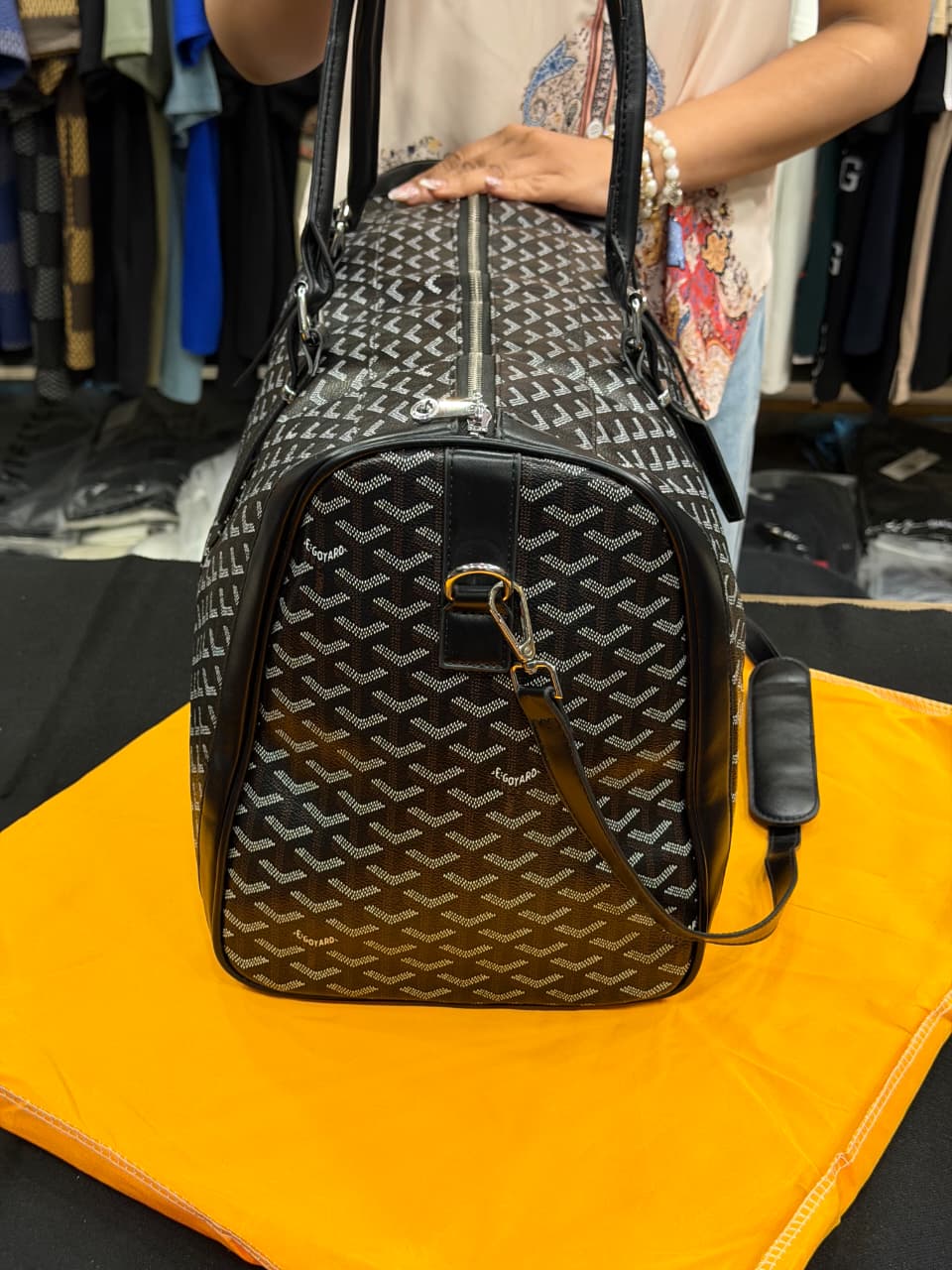 Goyard High End Duffel Gym Bag