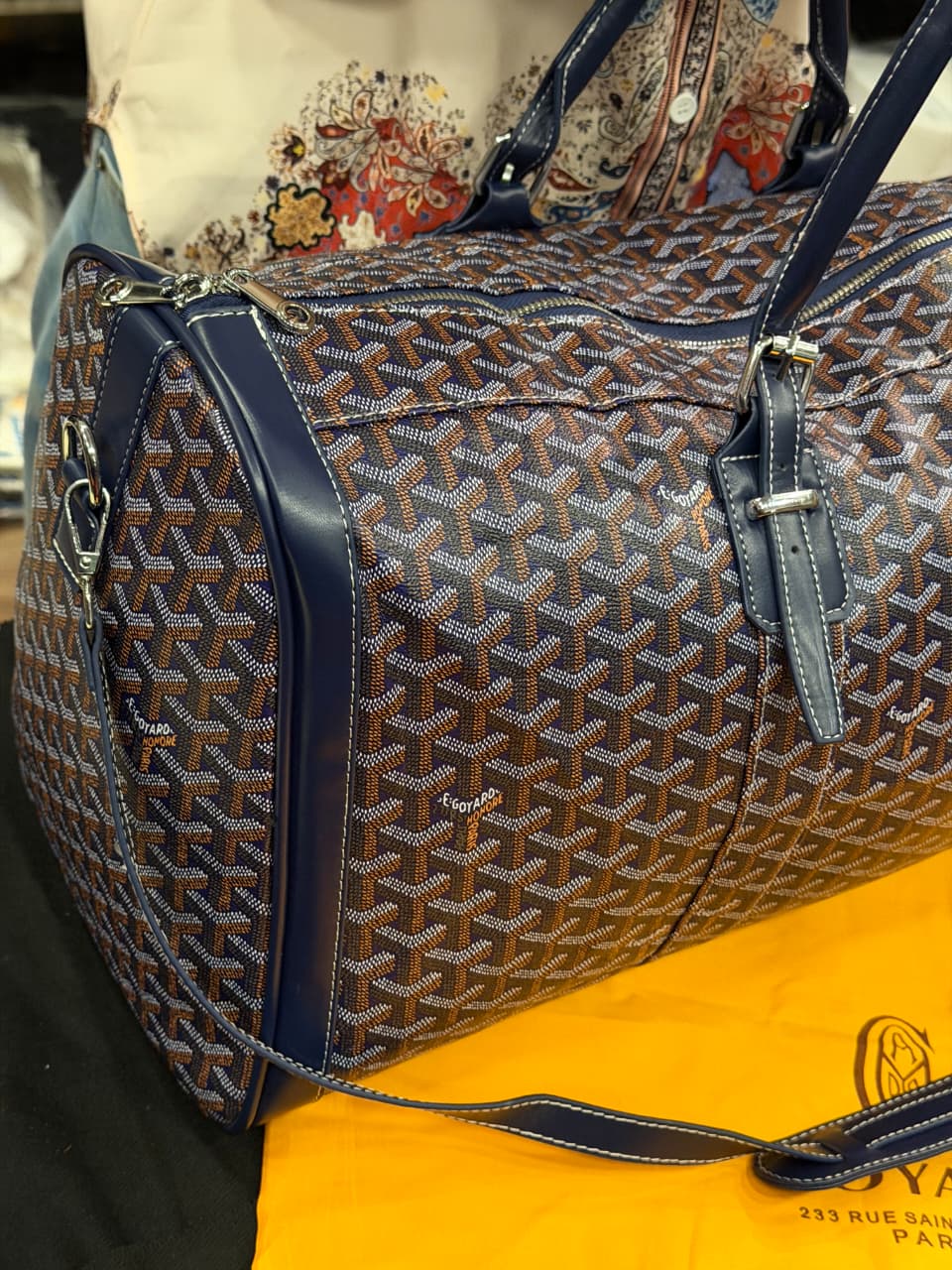 Goyard High End Duffel Gym Bag