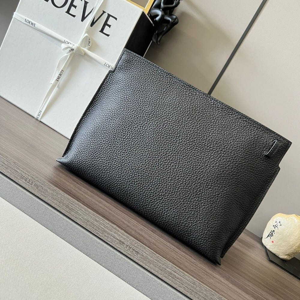 Loewe 1:1 Genuine Leather Super Premium Grade Men's Pouch with full Packaging