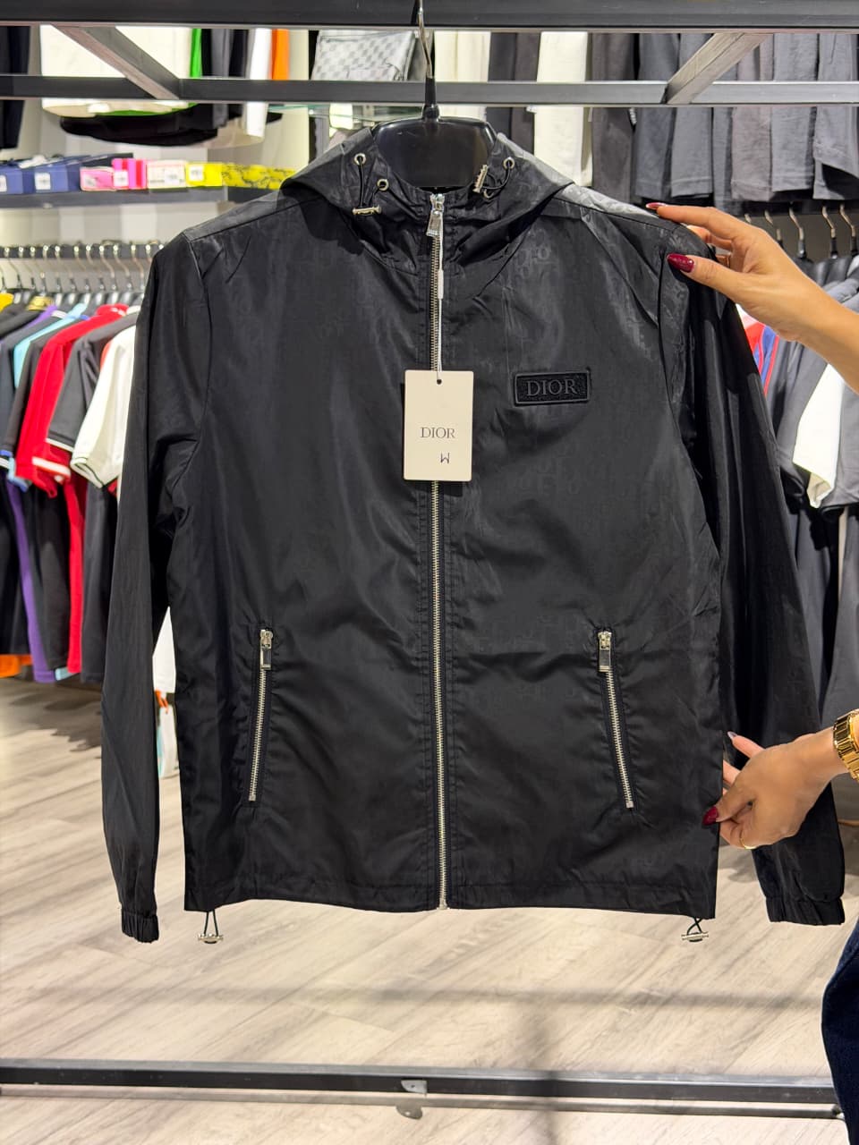 CD High End Hooded Wind Breaker Jacket