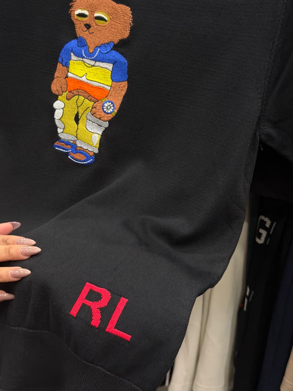 Ralph Lauren Polo Bear 1:1 Grade Premium Knitwear Tshirt