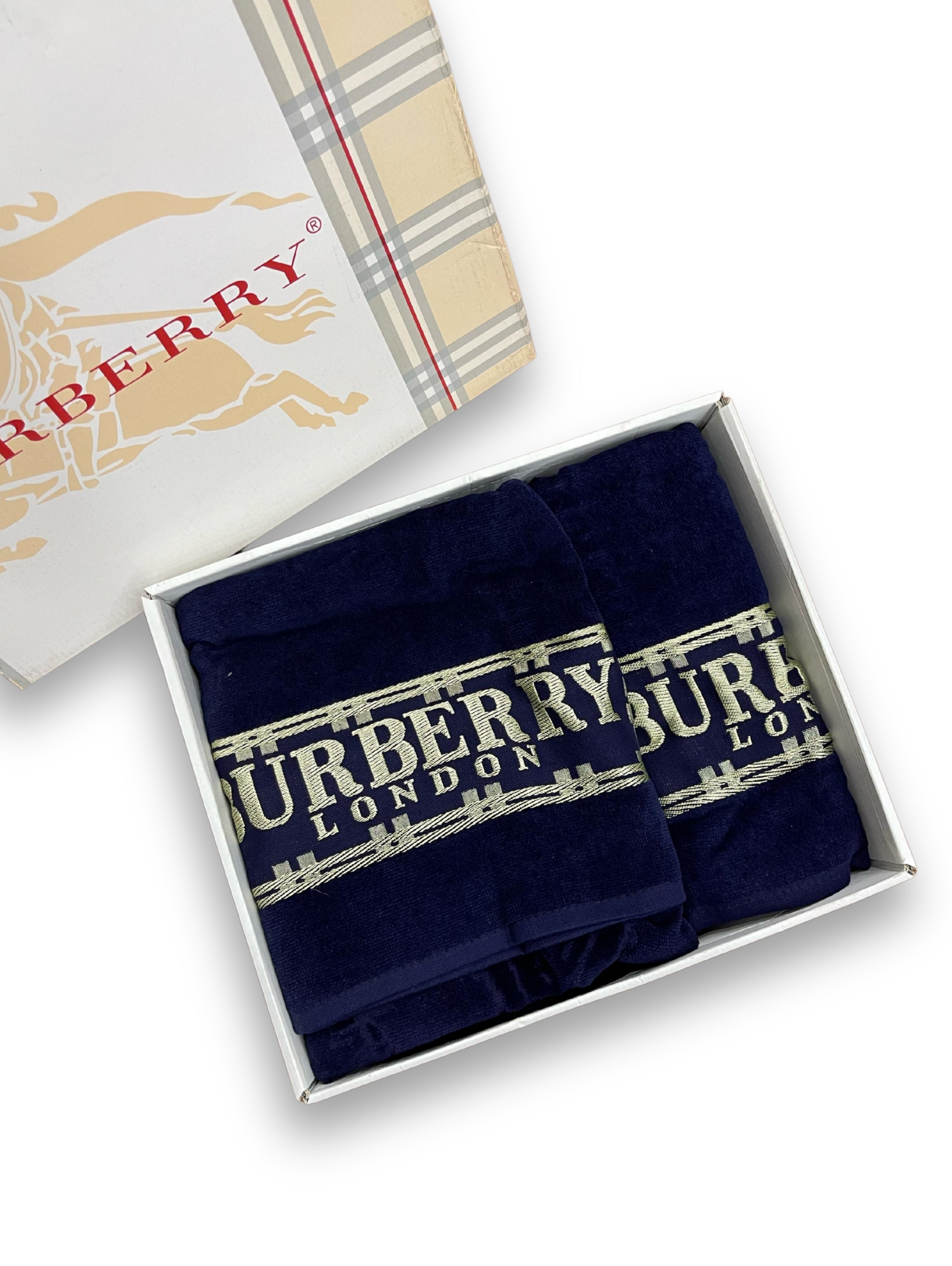 BURBURRY Towel Set With Box