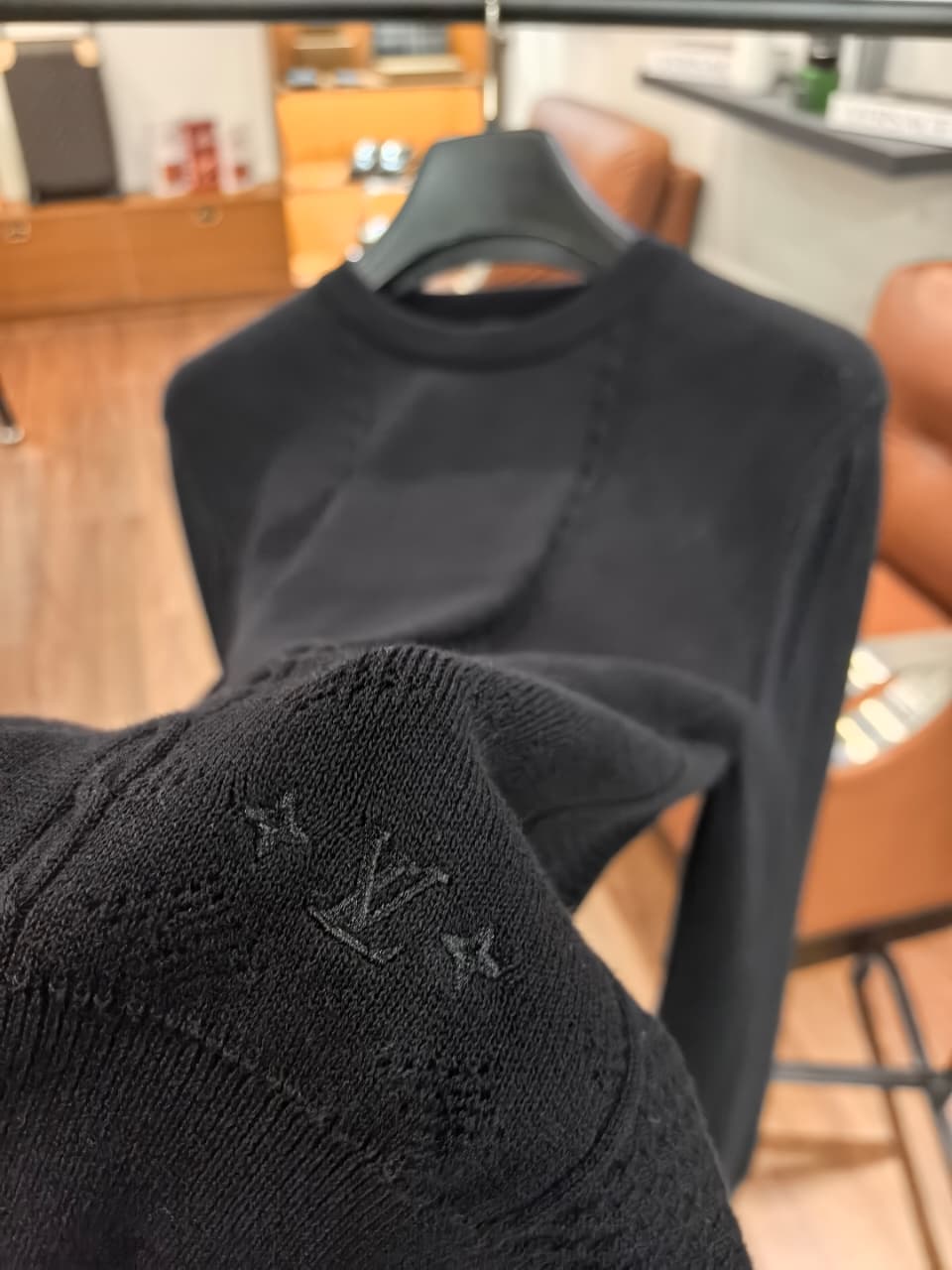 Louis Vuitton 1:1 Super Premium Grade Knitwear Sweatshirt