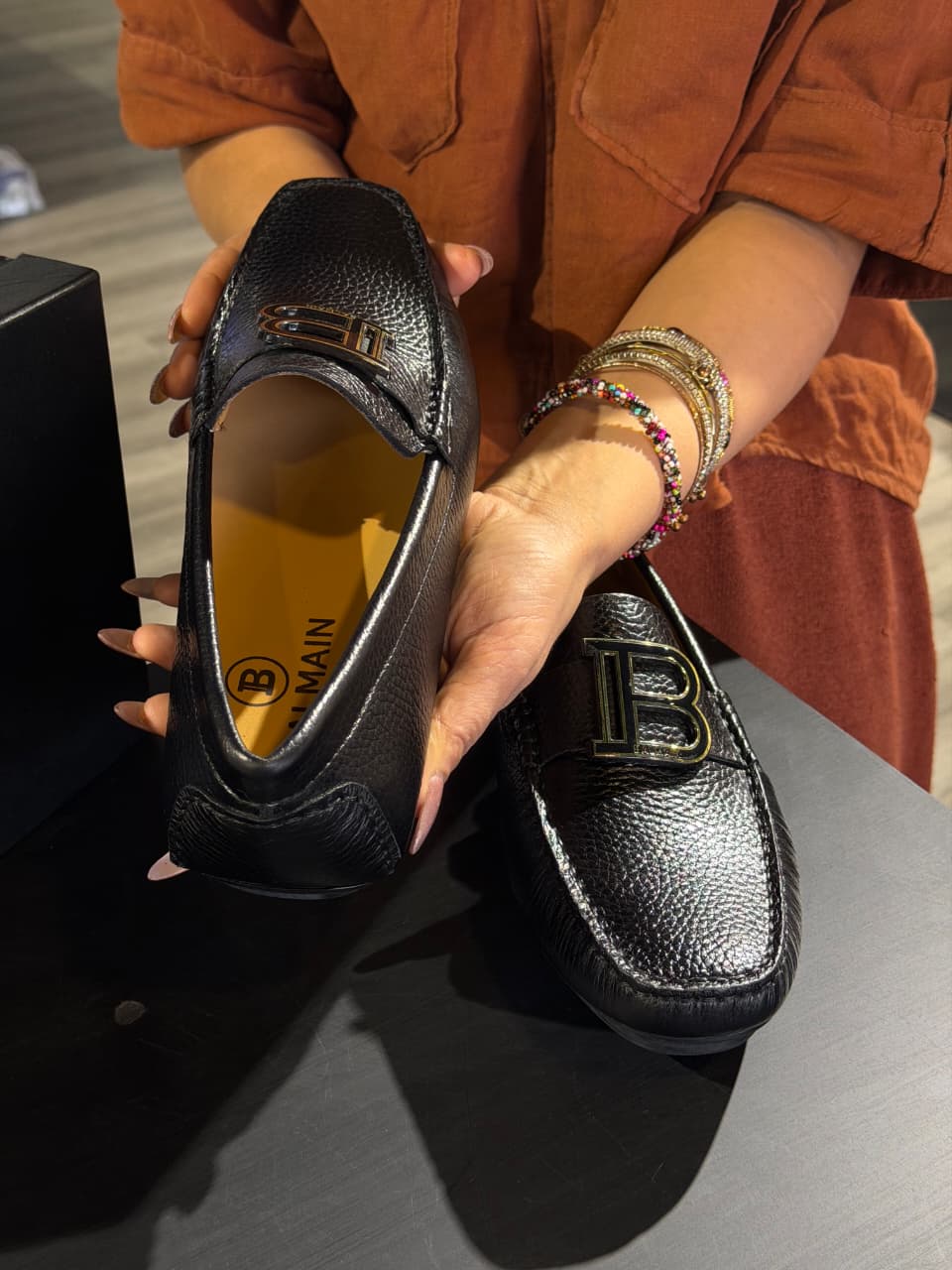 Balmain Leather Shoe