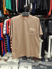 Hermes 1:1 Grade Oversized Crew Neck Tshirt