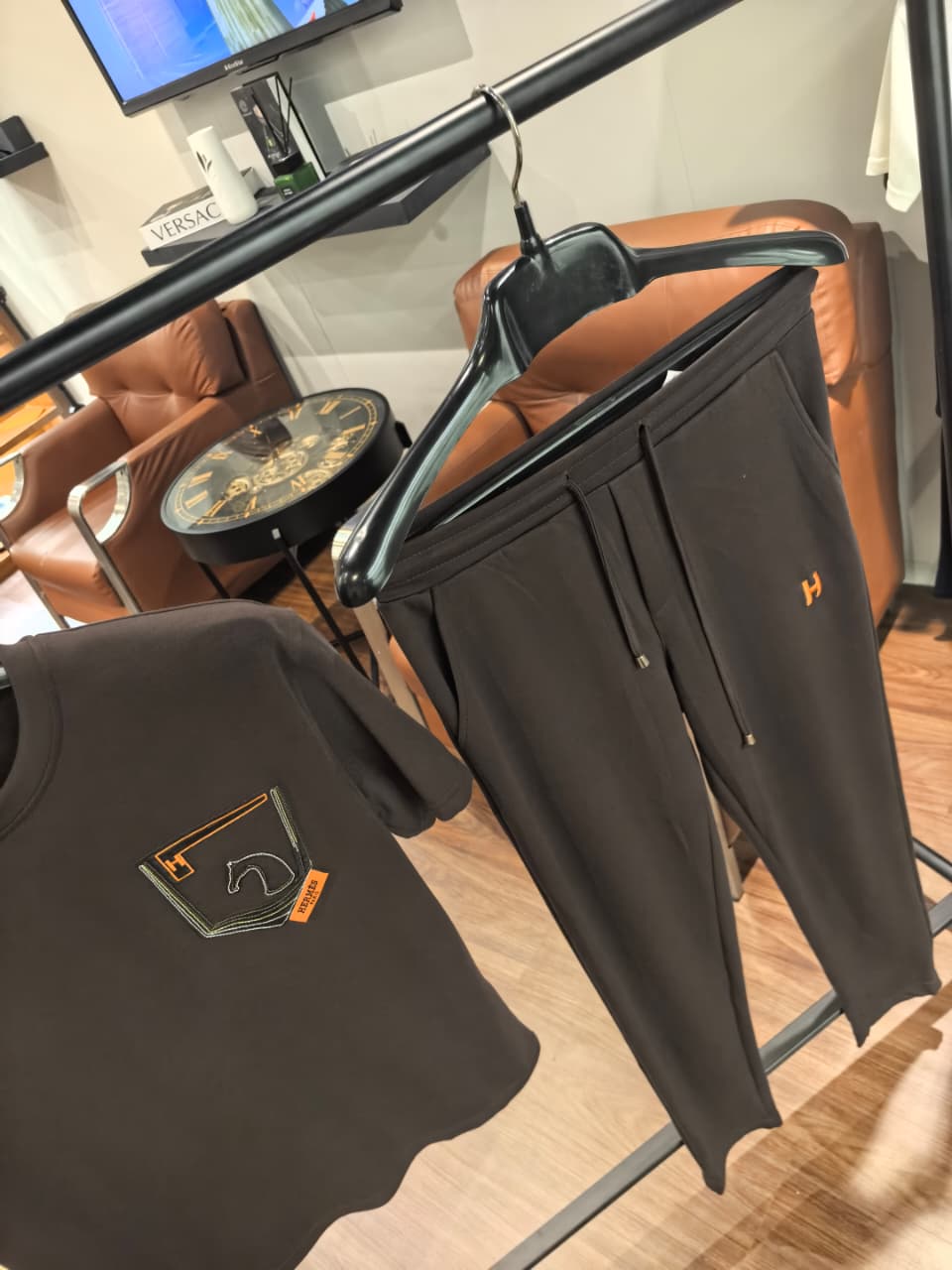 Hermes 1:1 Premium Stretchable Comfy Co ords set