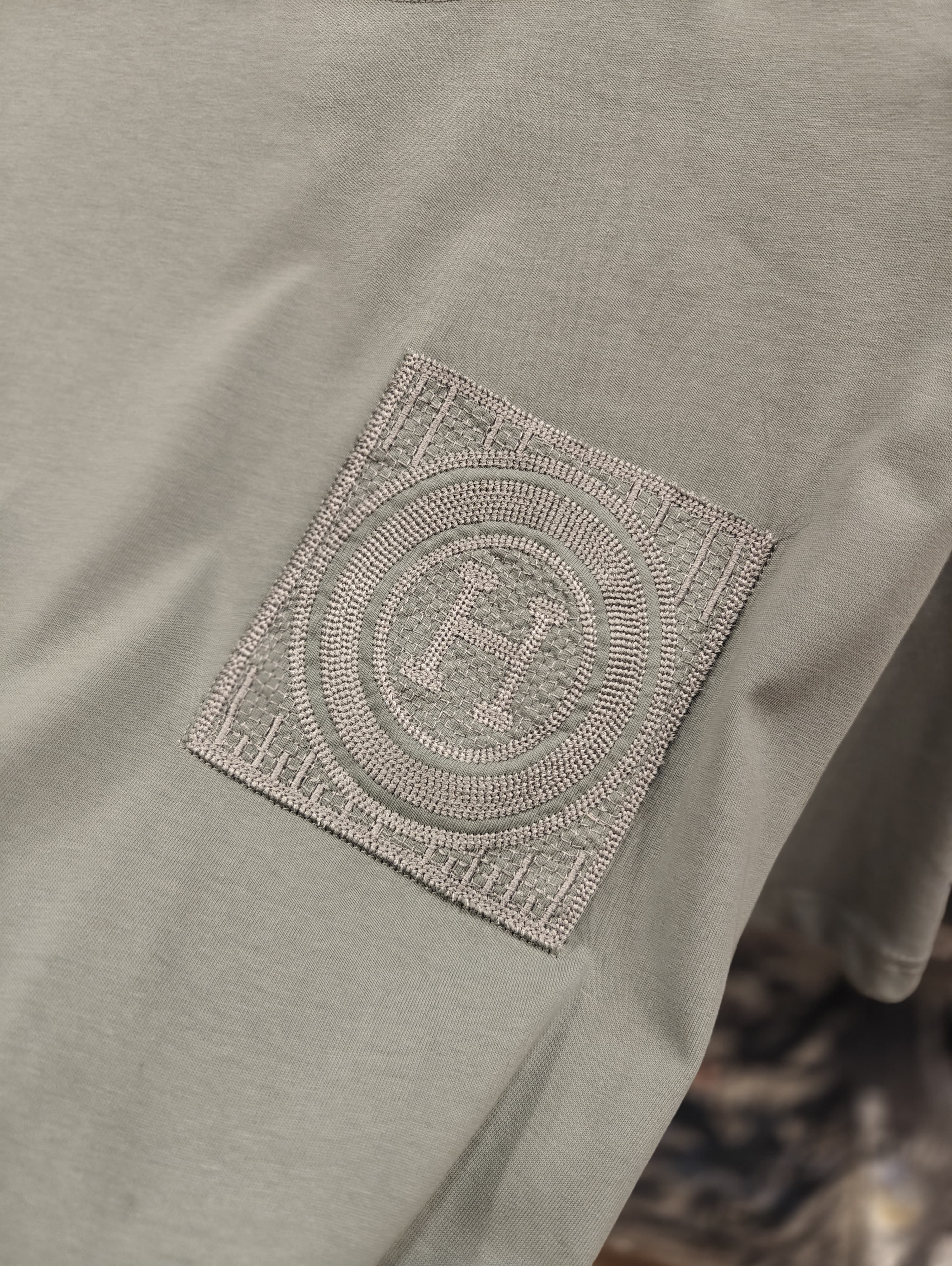Hermes 1:1 Grade Oversized Crew Neck Tshirt