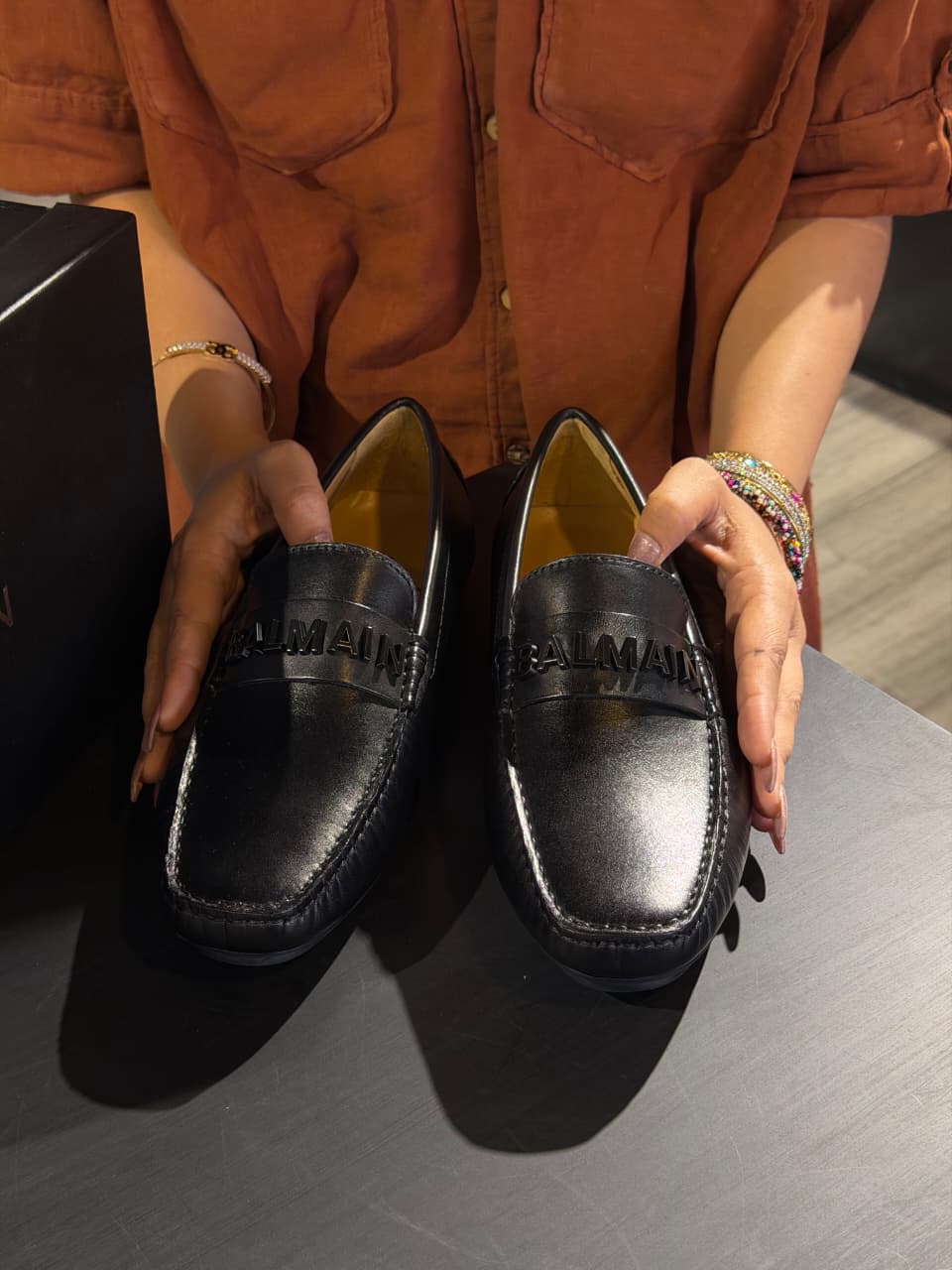 Balmain Leather Shoe