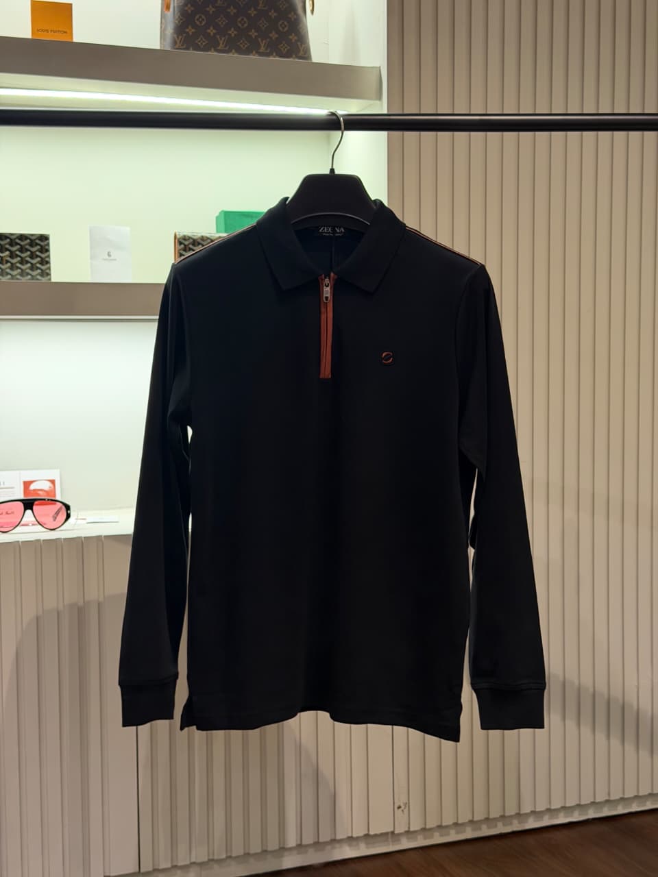 Zegna. 1:1 Premium Grade Quarter Zip Sweatshirt