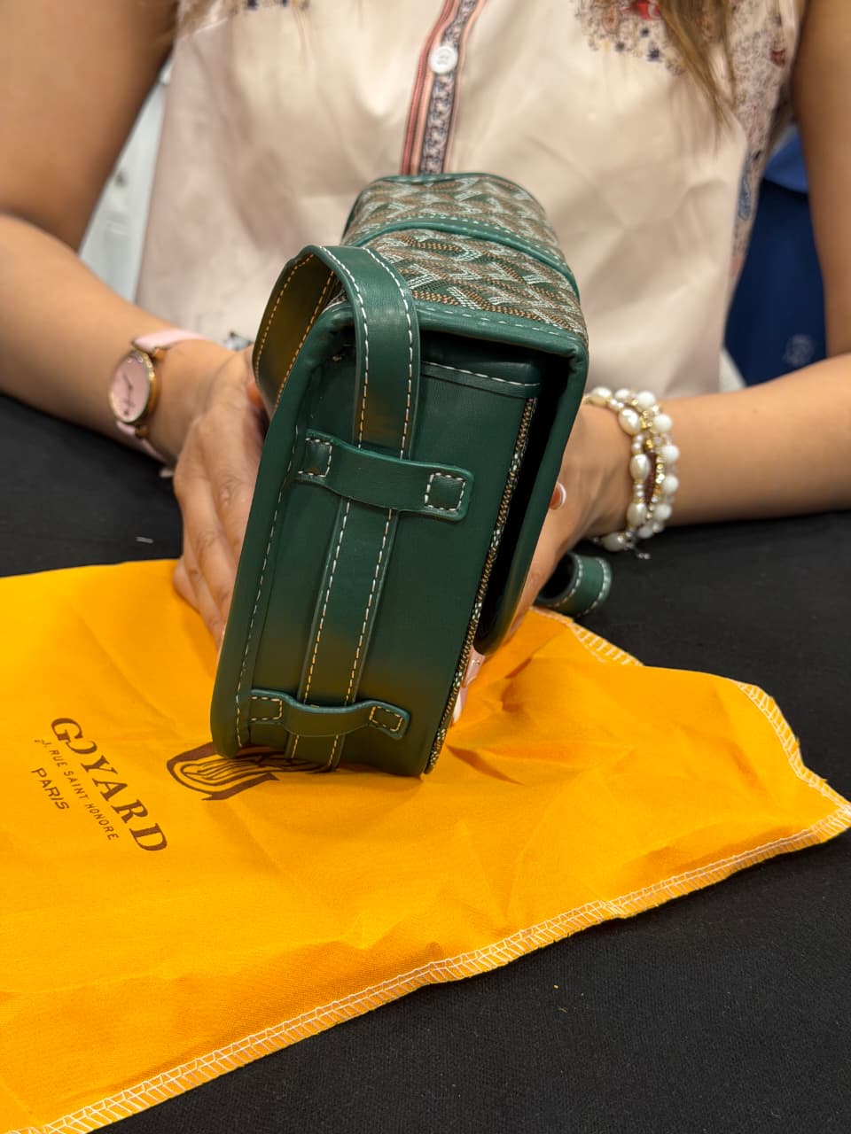 Goyard Pouch Bag
