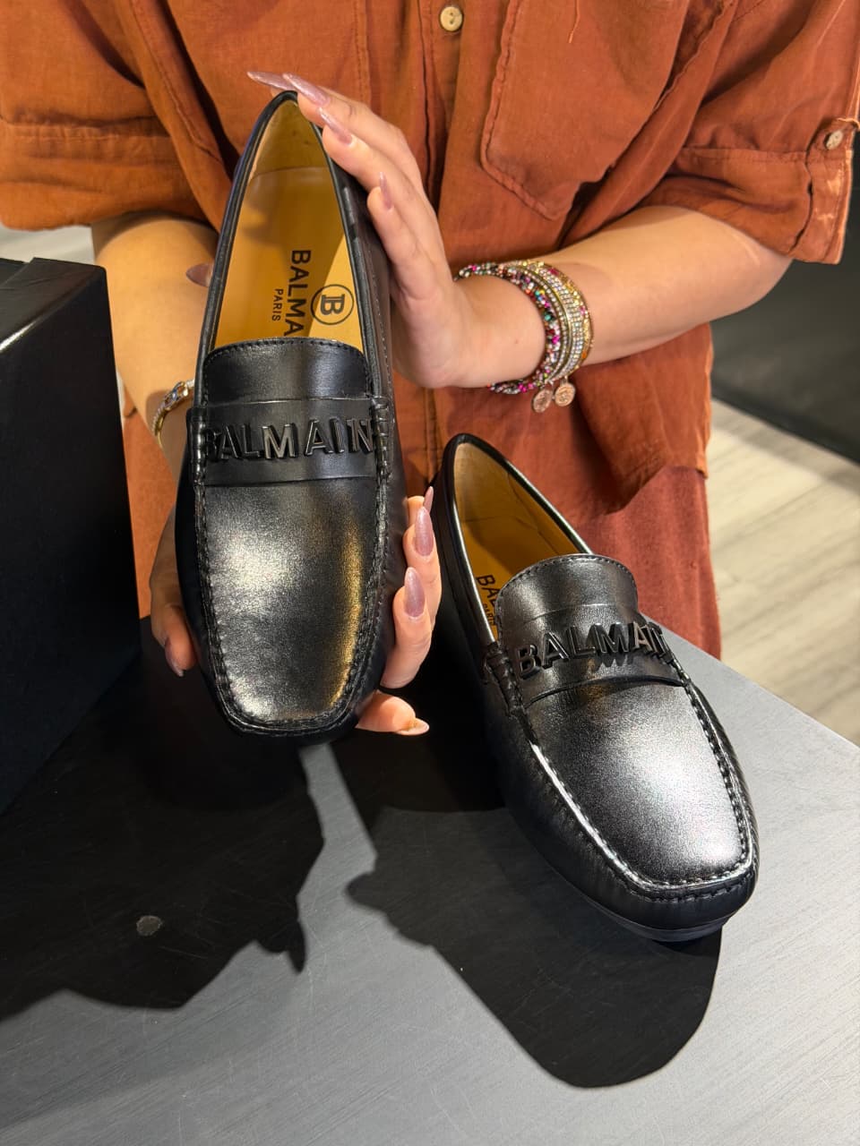 Balmain Leather Shoe